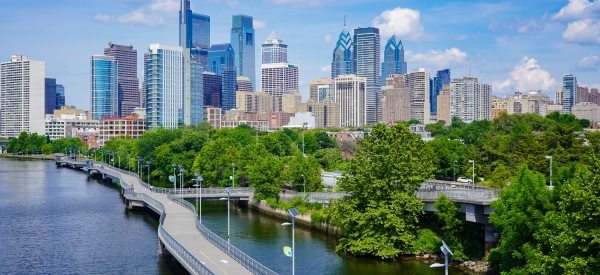 Skyline von Philadelphia. © PHLCVB
